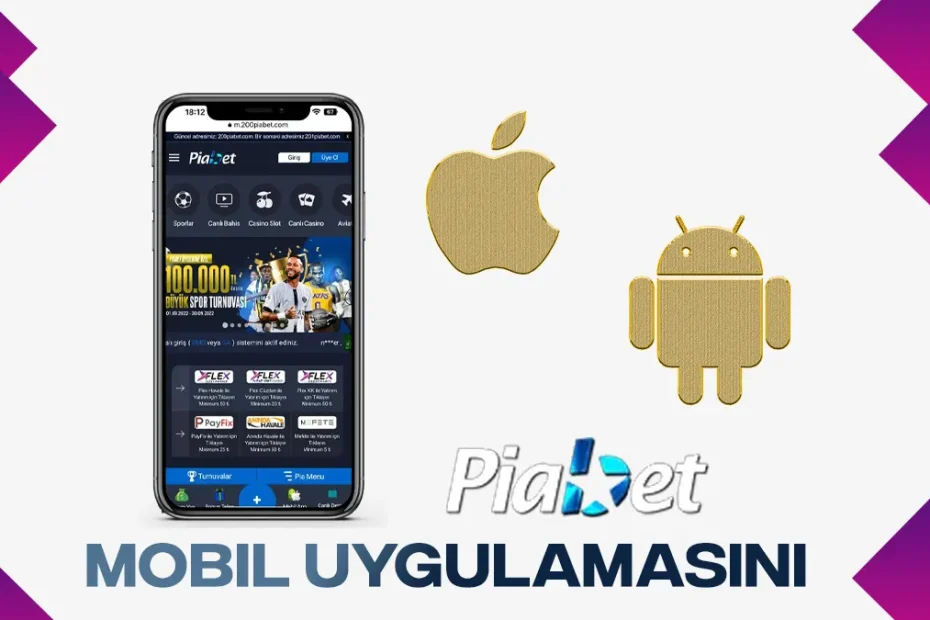 Piabet mobil uygulamasını yükleyin